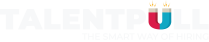 talent pull logo white